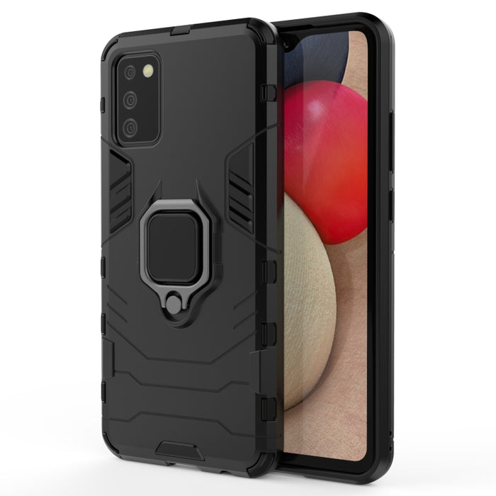 Funda protectora a prueba de golpes de PC + TPU con soporte de anillo magnético, For vivo Y52s 5G, For Xiaomi Mi 11, For Samsung Galaxy A02s(EU Edition)