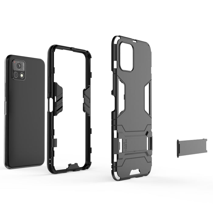 Funda protectora PC + TPU a prueba de golpes con soporte, For vivo Y52s 5G, For Xiaomi Mi 11, For Samsung Galaxy A02s(EU Edition)
