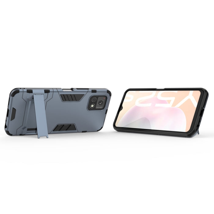 Funda protectora PC + TPU a prueba de golpes con soporte, For vivo Y52s 5G, For Xiaomi Mi 11, For Samsung Galaxy A02s(EU Edition)