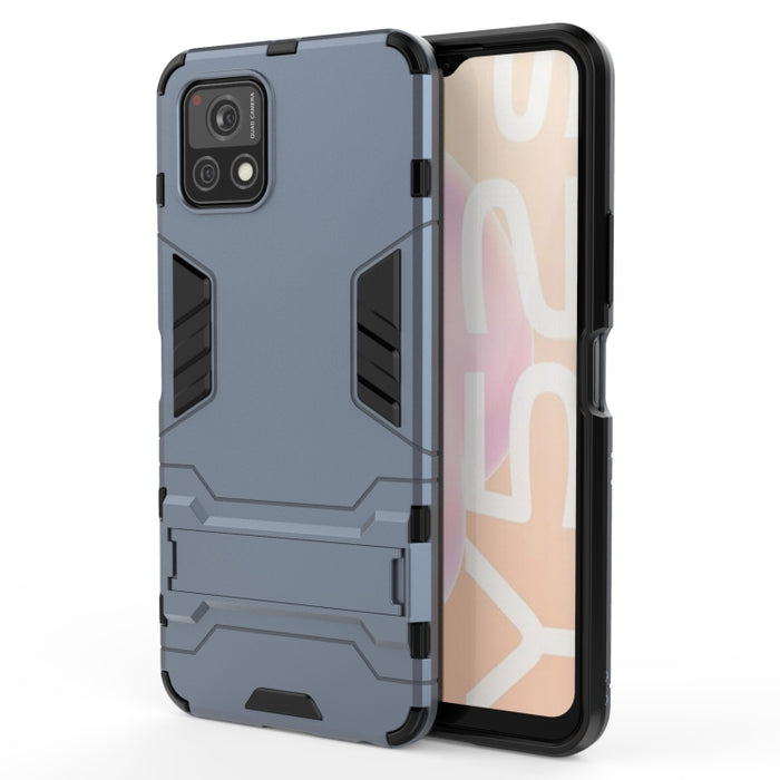 Funda protectora PC + TPU a prueba de golpes con soporte, For vivo Y52s 5G, For Xiaomi Mi 11, For Samsung Galaxy A02s(EU Edition)