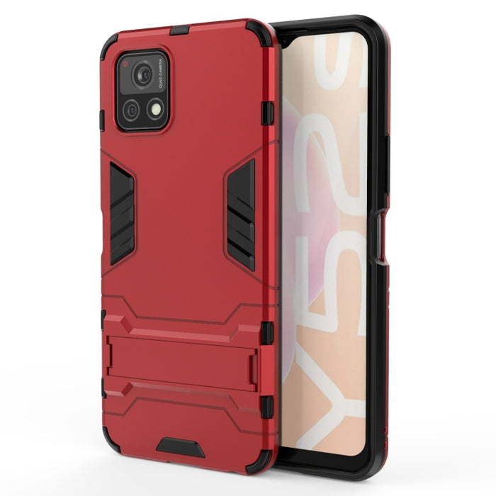 Funda protectora PC + TPU a prueba de golpes con soporte, For vivo Y52s 5G, For Xiaomi Mi 11, For Samsung Galaxy A02s(EU Edition)
