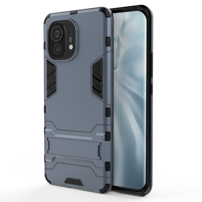 Funda protectora PC + TPU a prueba de golpes con soporte, For vivo Y52s 5G, For Xiaomi Mi 11, For Samsung Galaxy A02s(EU Edition)