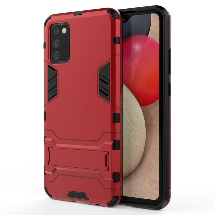 Funda protectora PC + TPU a prueba de golpes con soporte, For vivo Y52s 5G, For Xiaomi Mi 11, For Samsung Galaxy A02s(EU Edition)