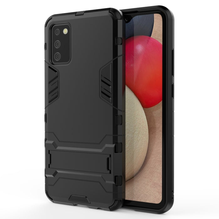 Funda protectora PC + TPU a prueba de golpes con soporte, For vivo Y52s 5G, For Xiaomi Mi 11, For Samsung Galaxy A02s(EU Edition)