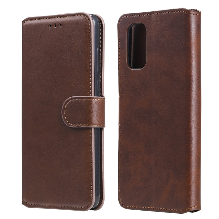 Estuche de cuero con tapa horizontal clásica de PU + TPU con textura de becerro, con soporte y ranuras para tarjetas y billetera, For Samsung Galaxy A12 5G, For Samsung Galaxy A52 5G, For Samsung Galaxy A72 5G / 4G                                      ...