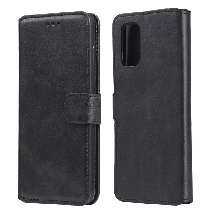 Estuche de cuero con tapa horizontal clásica de PU + TPU con textura de becerro, con soporte y ranuras para tarjetas y billetera, For Samsung Galaxy A12 5G, For Samsung Galaxy A52 5G, For Samsung Galaxy A72 5G / 4G                                      ...