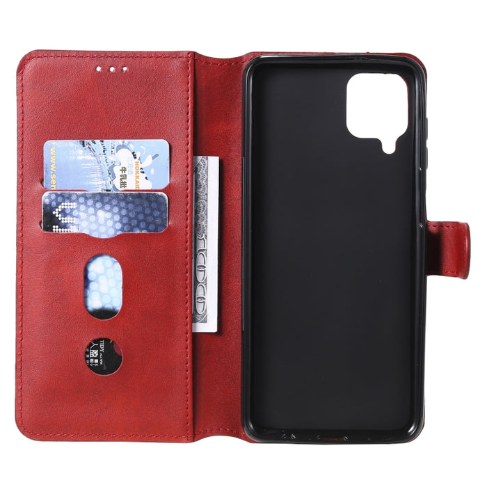 Estuche de cuero con tapa horizontal clásica de PU + TPU con textura de becerro, con soporte y ranuras para tarjetas y billetera, For Samsung Galaxy A12 5G, For Samsung Galaxy A52 5G, For Samsung Galaxy A72 5G / 4G                                      ...