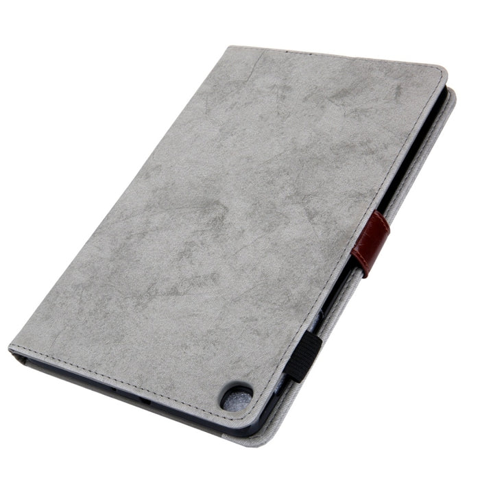 Estuche de cuero con tapa horizontal de estilo comercial, con soporte y ranura para tarjeta y marco de fotos y función de suspensión / activación, For Galaxy Tab A 8.0 & S Pen (2019), For Galaxy Tab A 8.0 (2019) / T290, For Galaxy Tab A 10.1 (2016) / T...