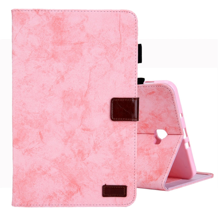 Estuche de cuero con tapa horizontal de estilo comercial, con soporte y ranura para tarjeta y marco de fotos y función de suspensión / activación, For Galaxy Tab A 8.0 & S Pen (2019), For Galaxy Tab A 8.0 (2019) / T290, For Galaxy Tab A 10.1 (2016) / T...