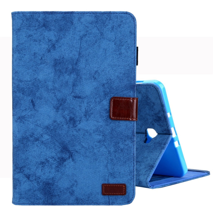 Estuche de cuero con tapa horizontal de estilo comercial, con soporte y ranura para tarjeta y marco de fotos y función de suspensión / activación, For Galaxy Tab A 8.0 & S Pen (2019), For Galaxy Tab A 8.0 (2019) / T290, For Galaxy Tab A 10.1 (2016) / T...