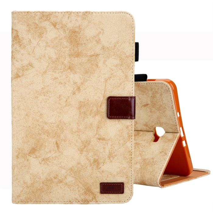 Estuche de cuero con tapa horizontal de estilo comercial, con soporte y ranura para tarjeta y marco de fotos y función de suspensión / activación, For Galaxy Tab A 8.0 & S Pen (2019), For Galaxy Tab A 8.0 (2019) / T290, For Galaxy Tab A 10.1 (2016) / T...
