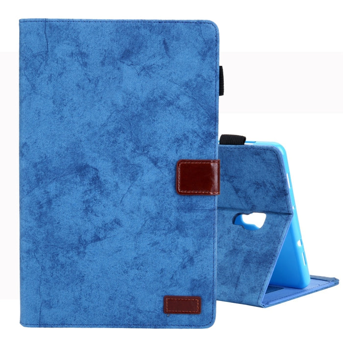 Estuche de cuero con tapa horizontal de estilo comercial, con soporte y ranura para tarjeta y marco de fotos y función de suspensión / activación, For Galaxy Tab A 8.0 & S Pen (2019), For Galaxy Tab A 8.0 (2019) / T290, For Galaxy Tab A 10.1 (2016) / T...