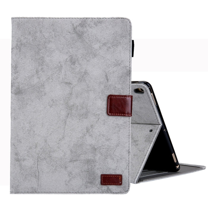 Estuche de cuero con tapa horizontal de estilo comercial, con soporte y ranura para tarjeta y marco de fotos y función de suspensión / activación, For Galaxy Tab A 8.0 & S Pen (2019), For Galaxy Tab A 8.0 (2019) / T290, For Galaxy Tab A 10.1 (2016) / T...