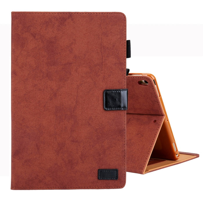 Estuche de cuero con tapa horizontal de estilo comercial, con soporte y ranura para tarjeta y marco de fotos y función de suspensión / activación, For Galaxy Tab A 8.0 & S Pen (2019), For Galaxy Tab A 8.0 (2019) / T290, For Galaxy Tab A 10.1 (2016) / T...