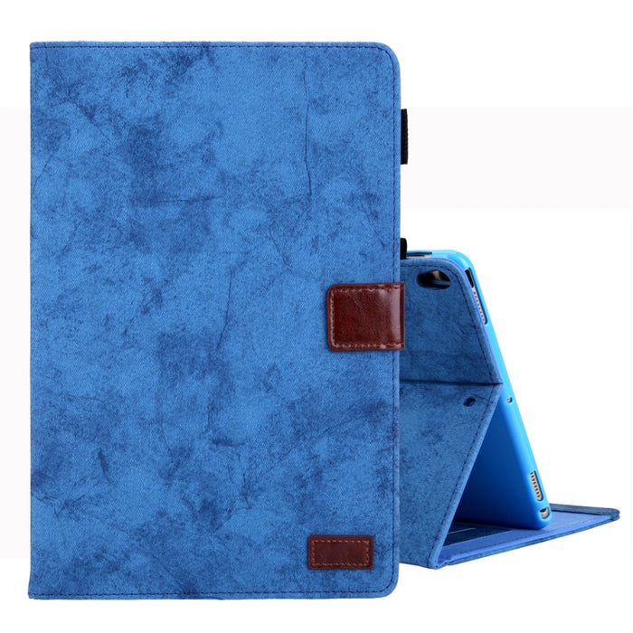 Estuche de cuero con tapa horizontal de estilo comercial, con soporte y ranura para tarjeta y marco de fotos y función de suspensión / activación, For Galaxy Tab A 8.0 & S Pen (2019), For Galaxy Tab A 8.0 (2019) / T290, For Galaxy Tab A 10.1 (2016) / T...