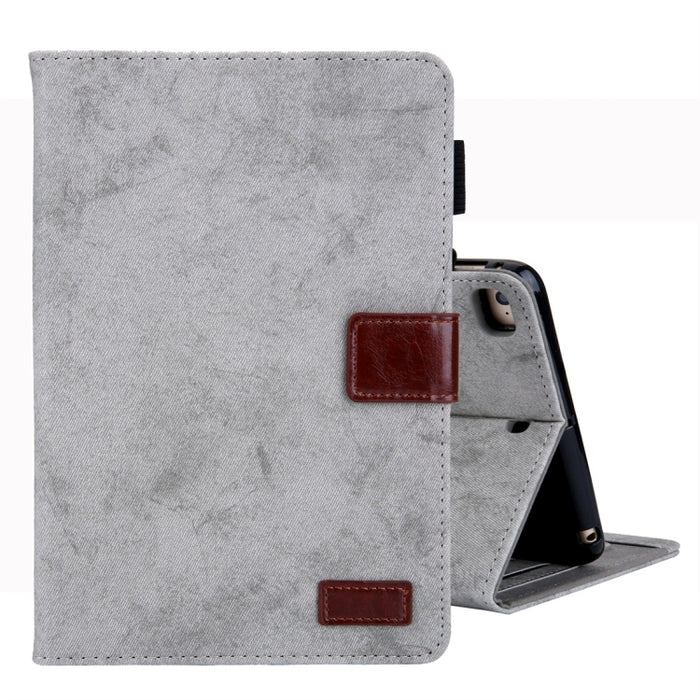 Estuche de cuero con tapa horizontal de estilo comercial, con soporte y ranura para tarjeta y marco de fotos y función de suspensión / activación, For Galaxy Tab A 8.0 & S Pen (2019), For Galaxy Tab A 8.0 (2019) / T290, For Galaxy Tab A 10.1 (2016) / T...