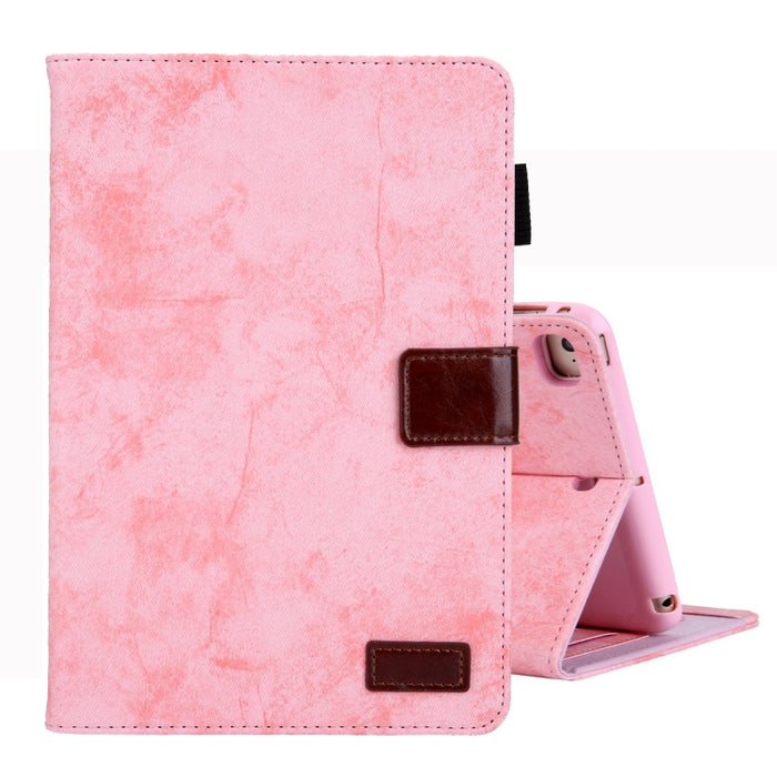 Estuche de cuero con tapa horizontal de estilo comercial, con soporte y ranura para tarjeta y marco de fotos y función de suspensión / activación, For Galaxy Tab A 8.0 & S Pen (2019), For Galaxy Tab A 8.0 (2019) / T290, For Galaxy Tab A 10.1 (2016) / T...
