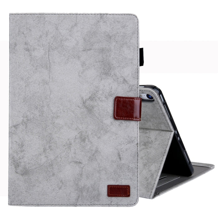 Estuche de cuero con tapa horizontal de estilo comercial, con soporte y ranura para tarjeta y marco de fotos y función de suspensión / activación, For Galaxy Tab A 8.0 & S Pen (2019), For Galaxy Tab A 8.0 (2019) / T290, For Galaxy Tab A 10.1 (2016) / T...