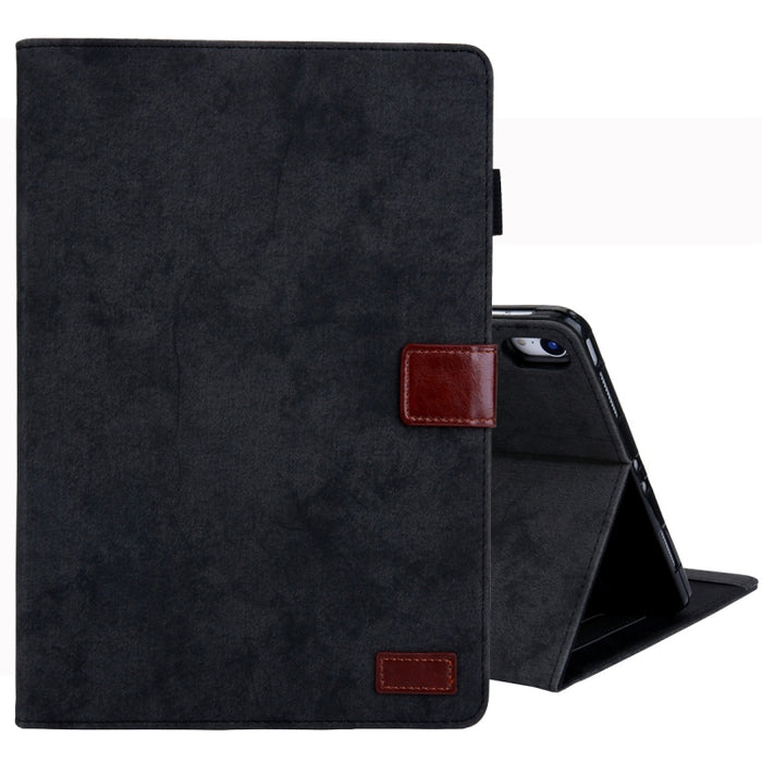 Estuche de cuero con tapa horizontal de estilo comercial, con soporte y ranura para tarjeta y marco de fotos y función de suspensión / activación, For Galaxy Tab A 8.0 & S Pen (2019), For Galaxy Tab A 8.0 (2019) / T290, For Galaxy Tab A 10.1 (2016) / T...