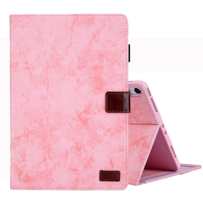 Estuche de cuero con tapa horizontal de estilo comercial, con soporte y ranura para tarjeta y marco de fotos y función de suspensión / activación, For Galaxy Tab A 8.0 & S Pen (2019), For Galaxy Tab A 8.0 (2019) / T290, For Galaxy Tab A 10.1 (2016) / T...