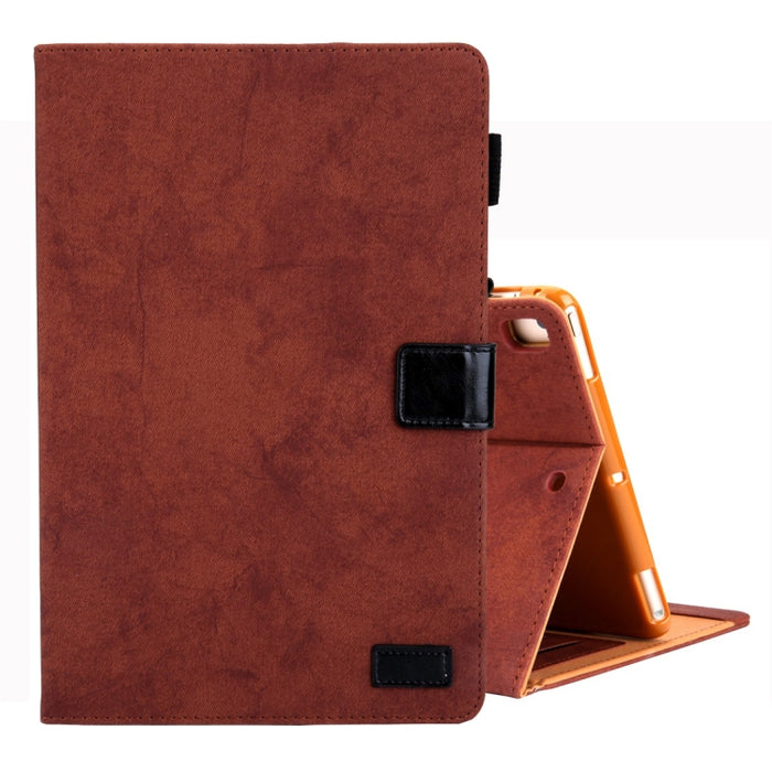 Estuche de cuero con tapa horizontal de estilo comercial, con soporte y ranura para tarjeta y marco de fotos y función de suspensión / activación, For Galaxy Tab A 8.0 & S Pen (2019), For Galaxy Tab A 8.0 (2019) / T290, For Galaxy Tab A 10.1 (2016) / T...