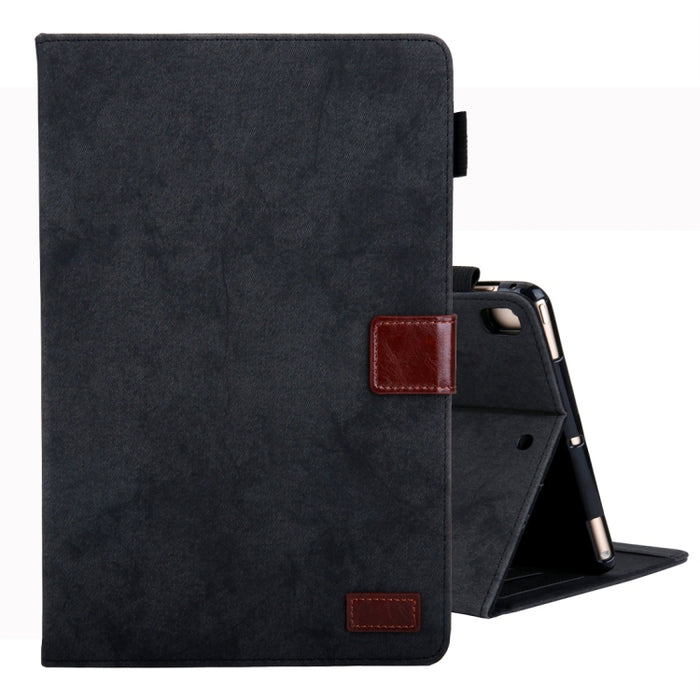 Estuche de cuero con tapa horizontal de estilo comercial, con soporte y ranura para tarjeta y marco de fotos y función de suspensión / activación, For Galaxy Tab A 8.0 & S Pen (2019), For Galaxy Tab A 8.0 (2019) / T290, For Galaxy Tab A 10.1 (2016) / T...