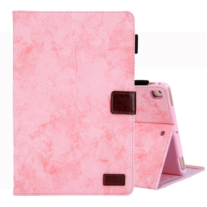 Estuche de cuero con tapa horizontal de estilo comercial, con soporte y ranura para tarjeta y marco de fotos y función de suspensión / activación, For Galaxy Tab A 8.0 & S Pen (2019), For Galaxy Tab A 8.0 (2019) / T290, For Galaxy Tab A 10.1 (2016) / T...