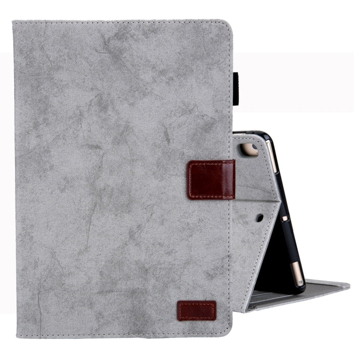 Estuche de cuero con tapa horizontal de estilo comercial, con soporte y ranura para tarjeta y marco de fotos y función de suspensión / activación, For Galaxy Tab A 8.0 & S Pen (2019), For Galaxy Tab A 8.0 (2019) / T290, For Galaxy Tab A 10.1 (2016) / T...
