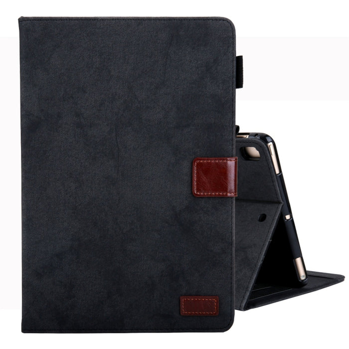 Estuche de cuero con tapa horizontal de estilo comercial, con soporte y ranura para tarjeta y marco de fotos y función de suspensión / activación, For Galaxy Tab A 8.0 & S Pen (2019), For Galaxy Tab A 8.0 (2019) / T290, For Galaxy Tab A 10.1 (2016) / T...
