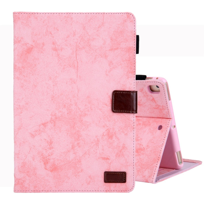 Estuche de cuero con tapa horizontal de estilo comercial, con soporte y ranura para tarjeta y marco de fotos y función de suspensión / activación, For Galaxy Tab A 8.0 & S Pen (2019), For Galaxy Tab A 8.0 (2019) / T290, For Galaxy Tab A 10.1 (2016) / T...