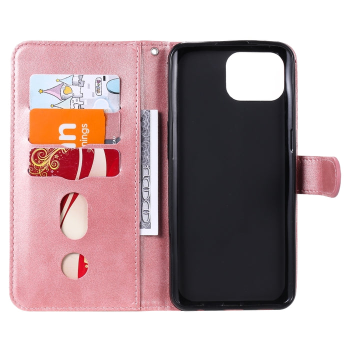 Estuche de cuero con tapa horizontal y cremallera con textura de becerro a la moda con soporte, ranuras para tarjetas y billetera, For OPPO F17 Pro / A93, For OPPO Realme 5 / 5s / C3, For Google Pixel 4a 4G, For Google Pixel 5 XL / Pixel 4a 5G         ...
