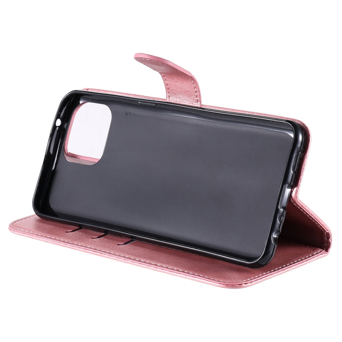 Estuche de cuero con tapa horizontal y cremallera con textura de becerro a la moda con soporte, ranuras para tarjetas y billetera, For OPPO F17 Pro / A93, For OPPO Realme 5 / 5s / C3, For Google Pixel 4a 4G, For Google Pixel 5 XL / Pixel 4a 5G         ...