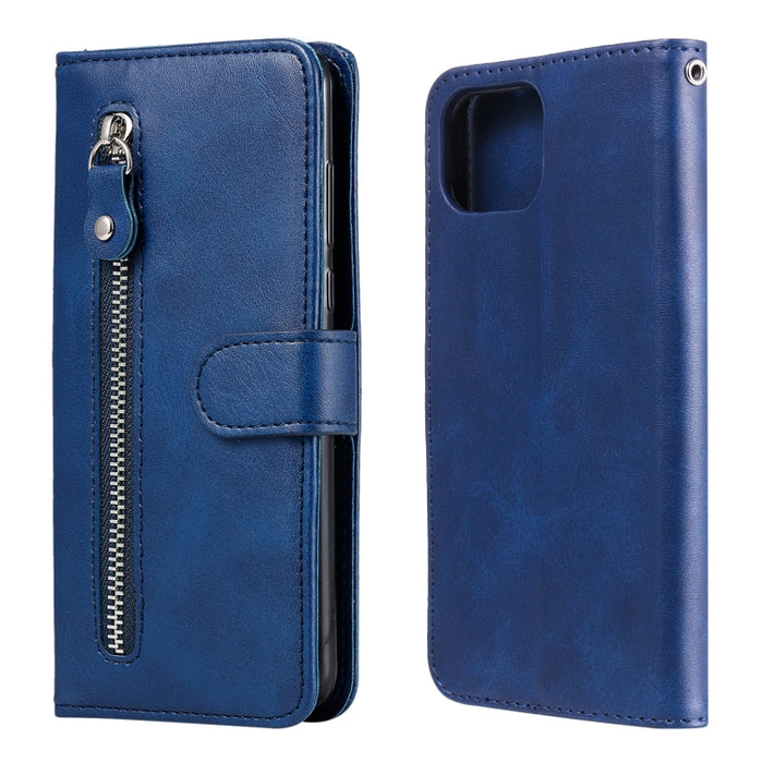 Estuche de cuero con tapa horizontal y cremallera con textura de becerro a la moda con soporte, ranuras para tarjetas y billetera, For OPPO F17 Pro / A93, For OPPO Realme 5 / 5s / C3, For Google Pixel 4a 4G, For Google Pixel 5 XL / Pixel 4a 5G         ...