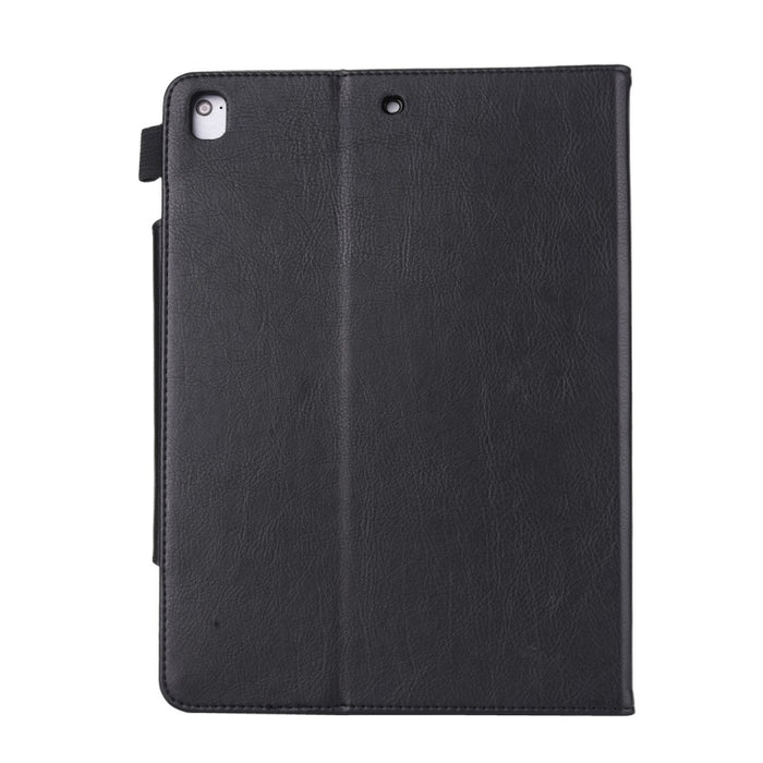 Para iPad 10.2 pulgadas Business Style Funda de cuero con tapa horizontal con soporte y ranura para tarjeta y marco de fotos y billetera