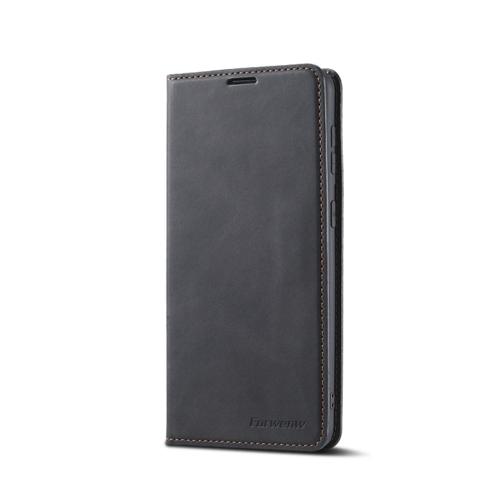 Forwenw Dream Series Oil Edge Fuerte magnetismo Funda de cuero con tapa horizontal con soporte y ranuras para tarjetas y billetera y marco de fotos, For Samsung Galaxy S21 5G, For Samsung Galaxy S21+ 5G, For Samsung Galaxy S21 Ultra 5G                 ...