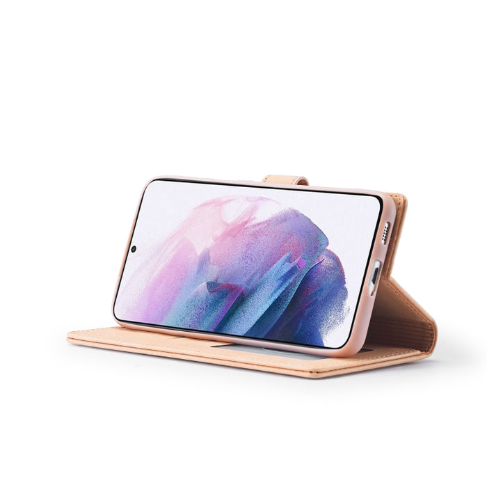 Forwenw F1 Series Matte Strong Magnetism Funda de cuero con tapa horizontal con soporte y ranuras para tarjetas y billetera y marco de fotos, For Samsung Galaxy A12, For Samsung Galaxy A32 5G, For Samsung Galaxy S21 5G, For Samsung Galaxy S21+ 5G      ...