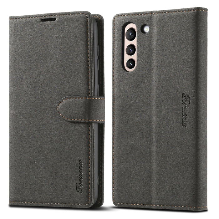 Forwenw F1 Series Matte Strong Magnetism Funda de cuero con tapa horizontal con soporte y ranuras para tarjetas y billetera y marco de fotos, For Samsung Galaxy A12, For Samsung Galaxy A32 5G, For Samsung Galaxy S21 5G, For Samsung Galaxy S21+ 5G      ...