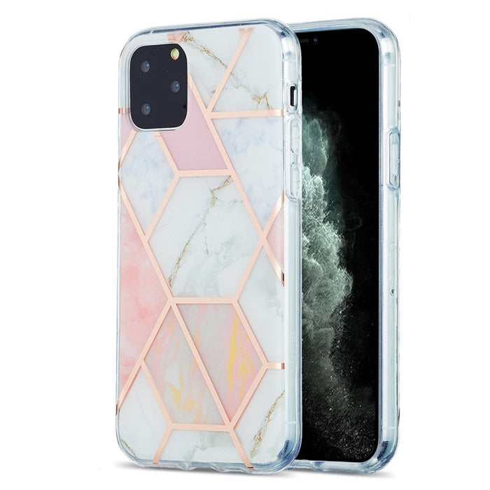 Estuche protector de TPU con patrón de mármol de galvanoplastia 3D