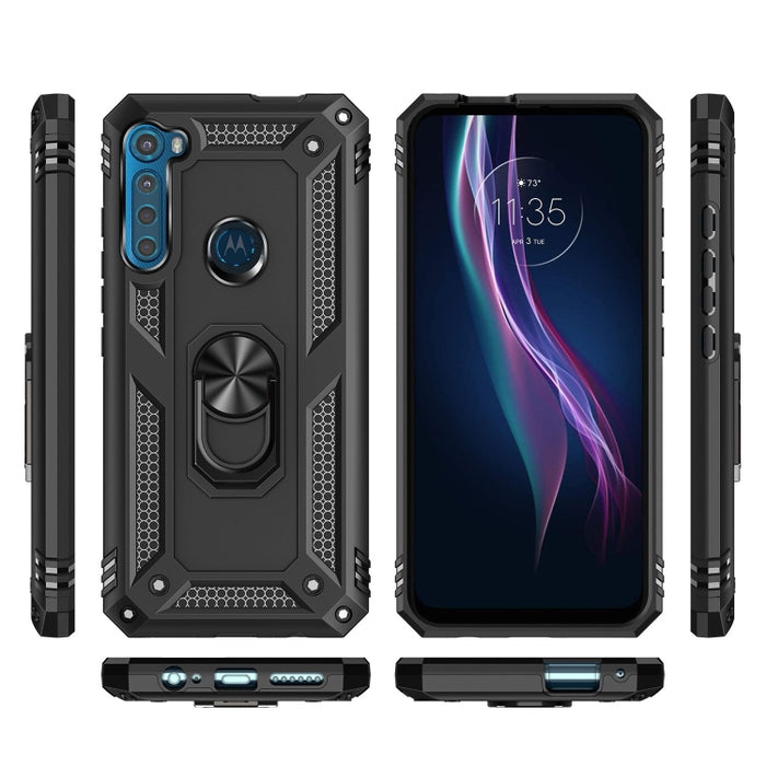 Funda protectora de TPU + PC a prueba de golpes con soporte giratorio de 360 grados, For Galaxy A52 5G / 4G, For Motorola Moto One Fusion Plus, For Xiaomi Mi 10T Pro 5G, For Huawei P Smart 2021