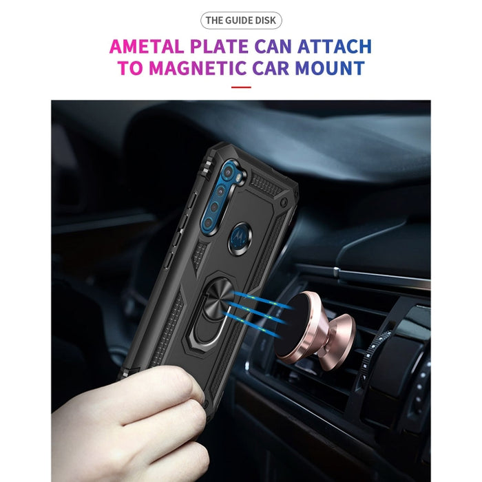 Funda protectora de TPU + PC a prueba de golpes con soporte giratorio de 360 grados, For Galaxy A52 5G / 4G, For Motorola Moto One Fusion Plus, For Xiaomi Mi 10T Pro 5G, For Huawei P Smart 2021