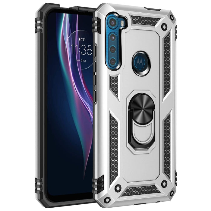 Funda protectora de TPU + PC a prueba de golpes con soporte giratorio de 360 grados, For Galaxy A52 5G / 4G, For Motorola Moto One Fusion Plus, For Xiaomi Mi 10T Pro 5G, For Huawei P Smart 2021