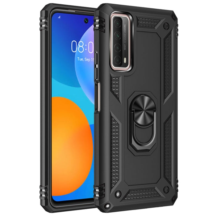 Funda protectora de TPU + PC a prueba de golpes con soporte giratorio de 360 grados, For Galaxy A52 5G / 4G, For Motorola Moto One Fusion Plus, For Xiaomi Mi 10T Pro 5G, For Huawei P Smart 2021