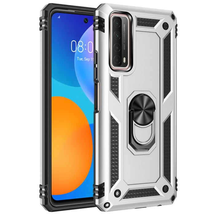 Funda protectora de TPU + PC a prueba de golpes con soporte giratorio de 360 grados, For Galaxy A52 5G / 4G, For Motorola Moto One Fusion Plus, For Xiaomi Mi 10T Pro 5G, For Huawei P Smart 2021