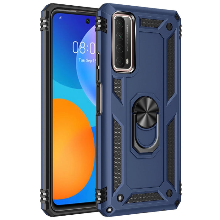 Funda protectora de TPU + PC a prueba de golpes con soporte giratorio de 360 grados, For Galaxy A52 5G / 4G, For Motorola Moto One Fusion Plus, For Xiaomi Mi 10T Pro 5G, For Huawei P Smart 2021
