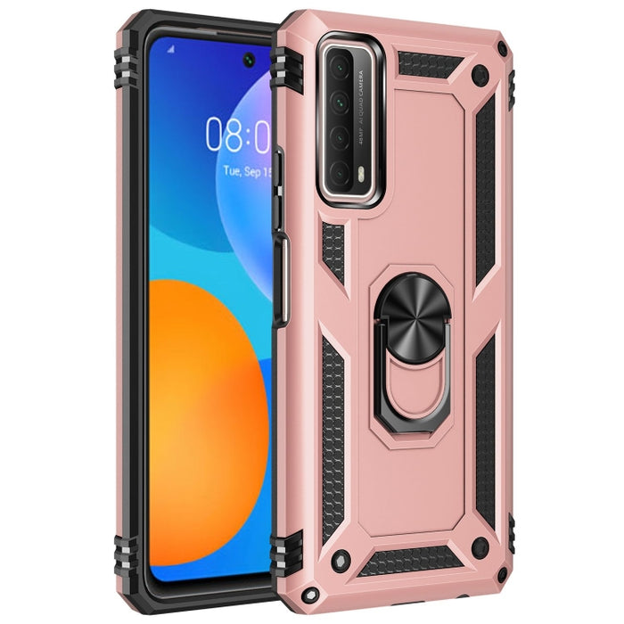 Funda protectora de TPU + PC a prueba de golpes con soporte giratorio de 360 grados, For Galaxy A52 5G / 4G, For Motorola Moto One Fusion Plus, For Xiaomi Mi 10T Pro 5G, For Huawei P Smart 2021