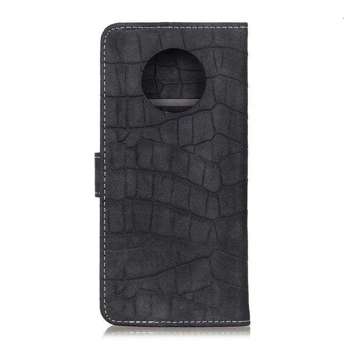 Estuche de cuero con tapa horizontal con textura de cocodrilo con soporte y ranuras para tarjetas y billetera, For Xiaomi Redmi Note 9 5G, For OnePlus 9 Pro, For Motorola Moto G Stylus (2021)