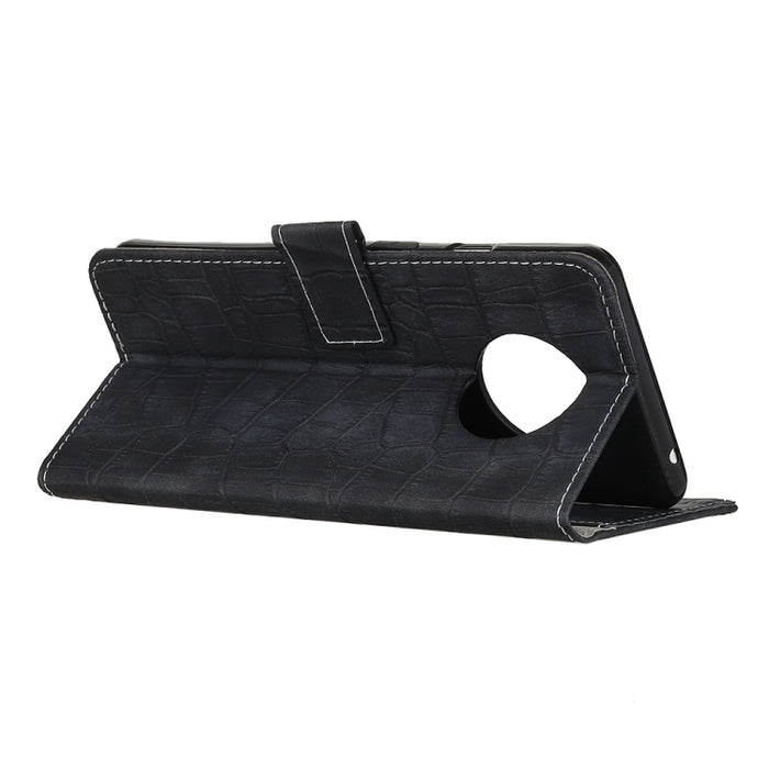 Estuche de cuero con tapa horizontal con textura de cocodrilo con soporte y ranuras para tarjetas y billetera, For Xiaomi Redmi Note 9 5G, For OnePlus 9 Pro, For Motorola Moto G Stylus (2021)