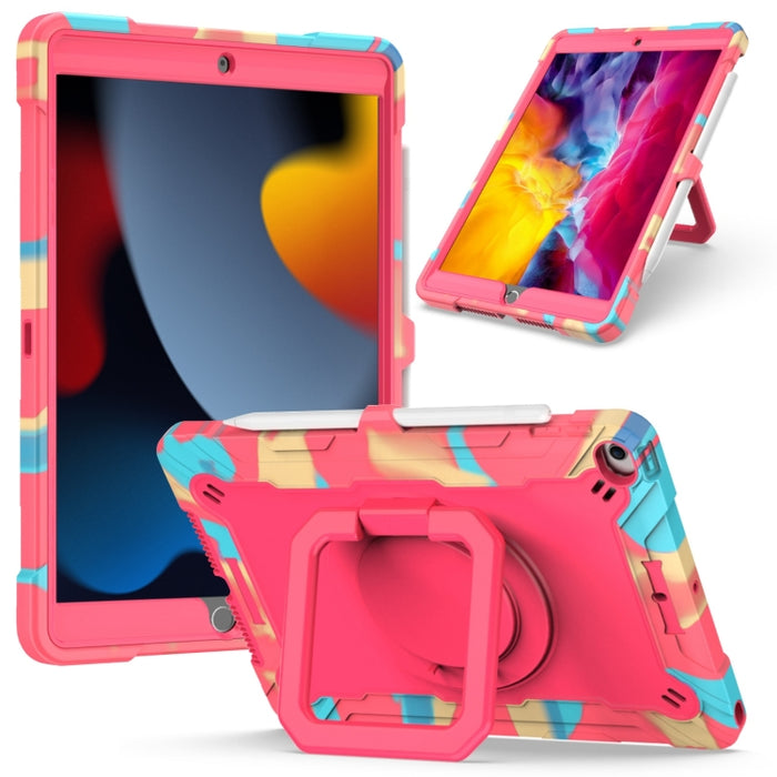 Contraste de color Robot a prueba de golpes Silicona + Caja de PC con soporte para pulsera