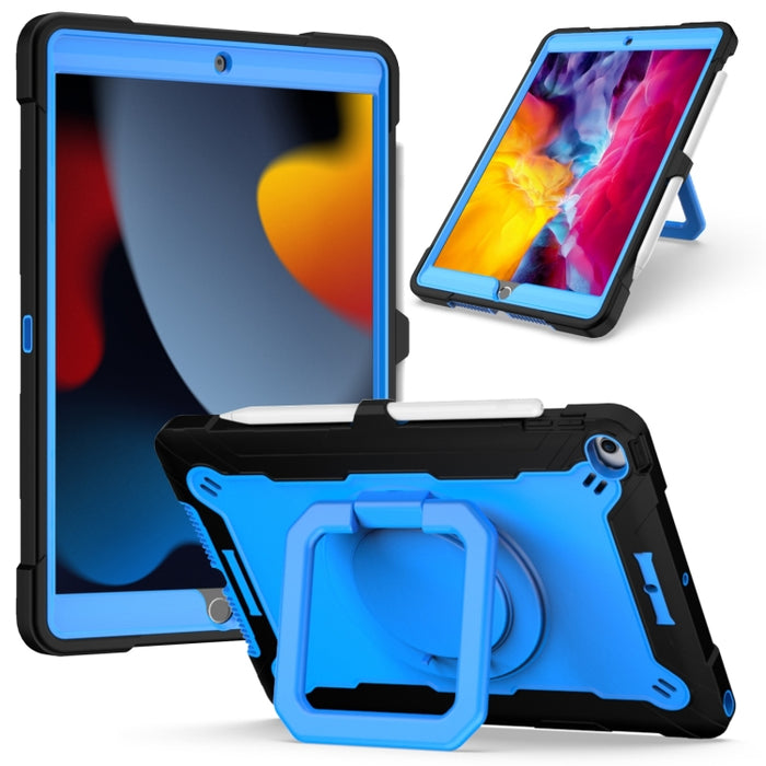 Contraste de color Robot a prueba de golpes Silicona + Caja de PC con soporte para pulsera