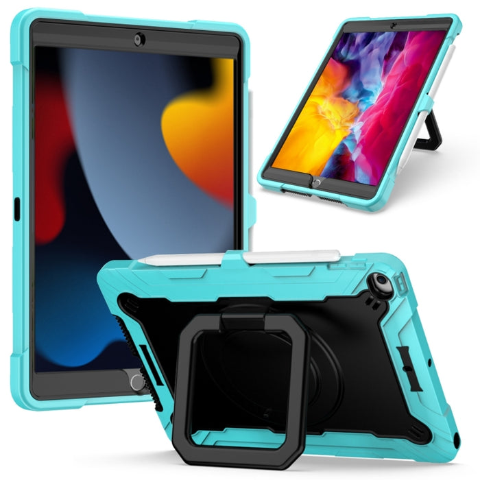 Contraste de color Robot a prueba de golpes Silicona + Caja de PC con soporte para pulsera